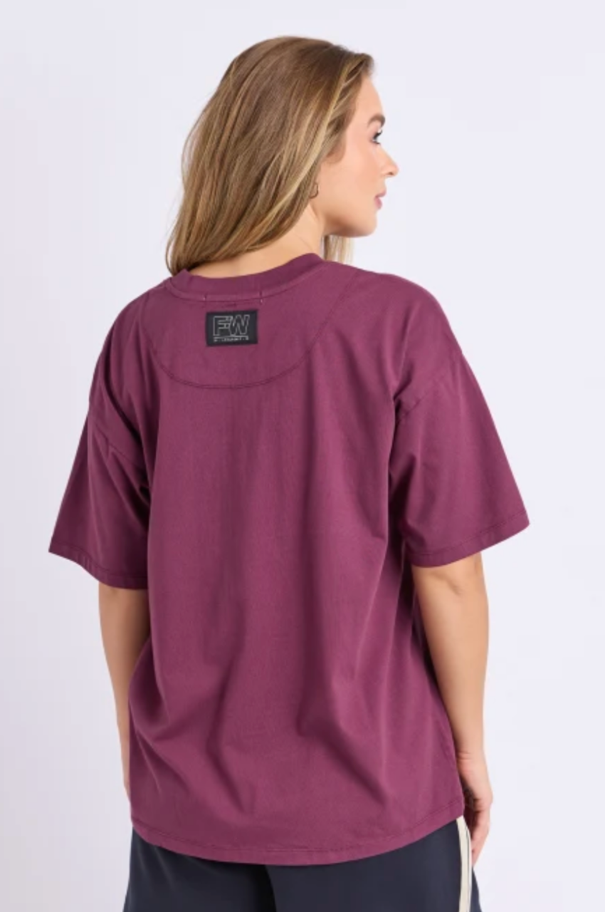 Foxwood Captain Tee - Plum