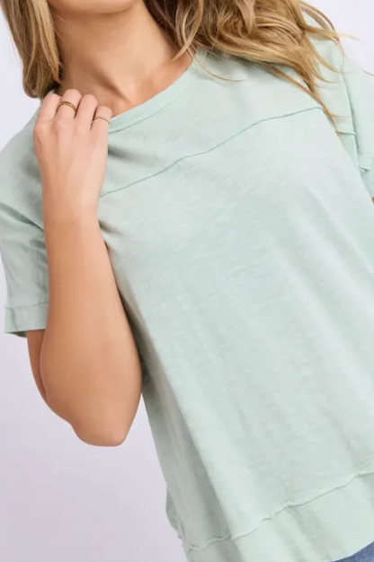 Foxwood Allison Tee - Subdued Mint