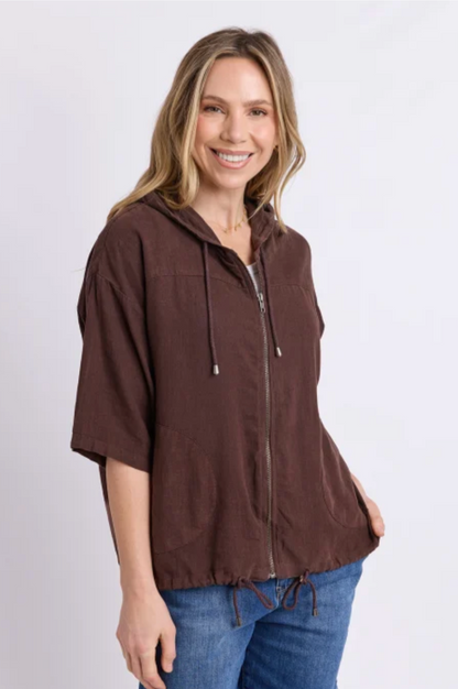 Elm Saltair Lightweight Jacket - Chocolate