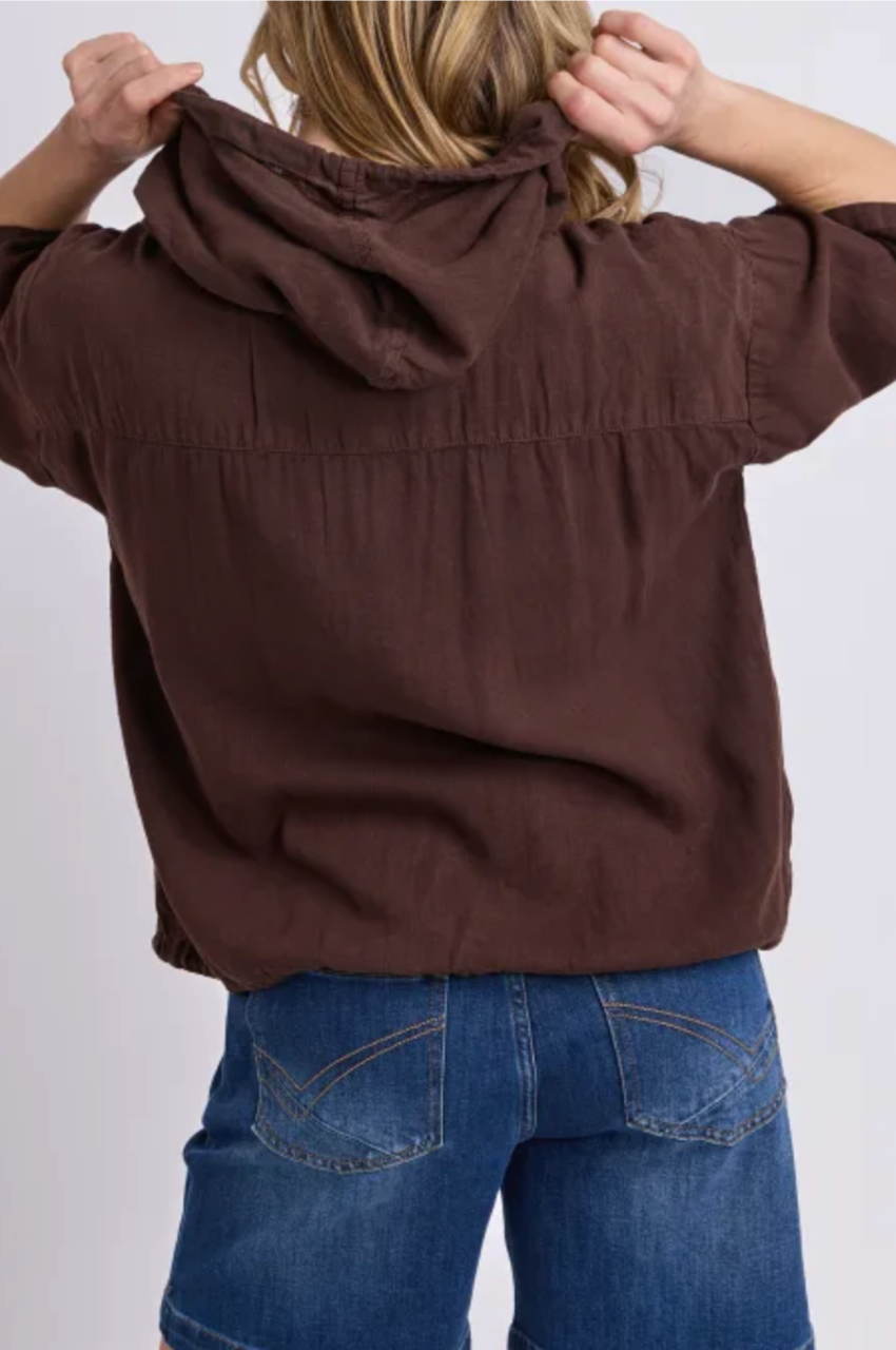 Elm Saltair Lightweight Jacket - Chocolate