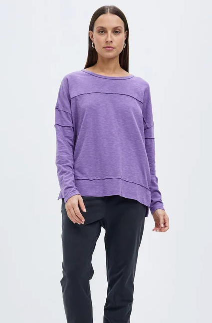 Jayne Throw on Top - Lavender