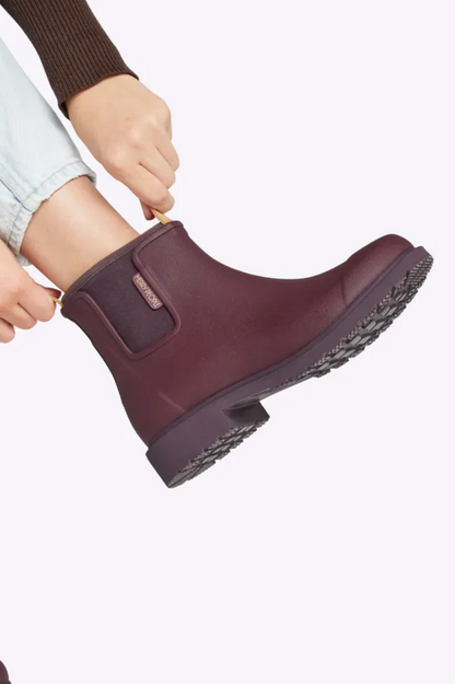 Merry People Bobbi Gumboots/Rainboots - Dark Cherry