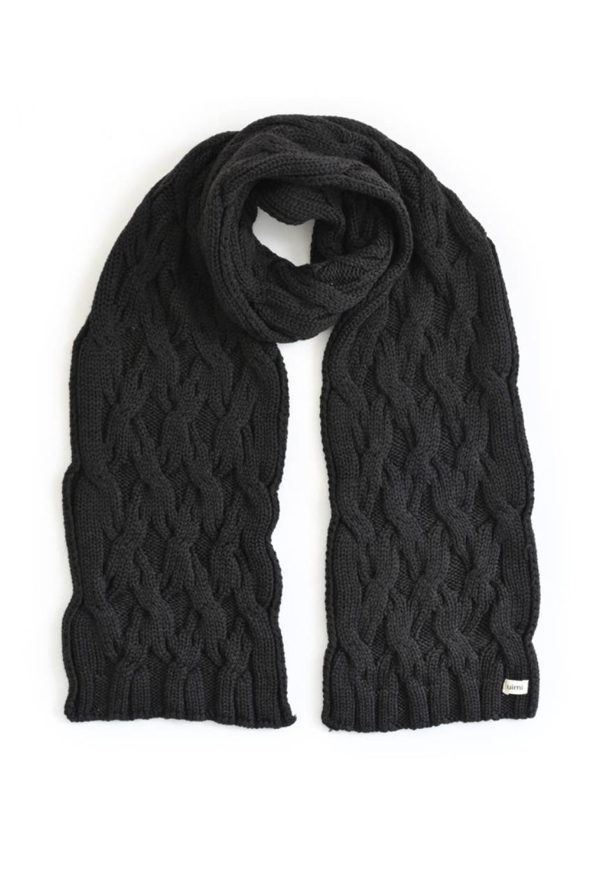 Mabel Merino Cable Scarf