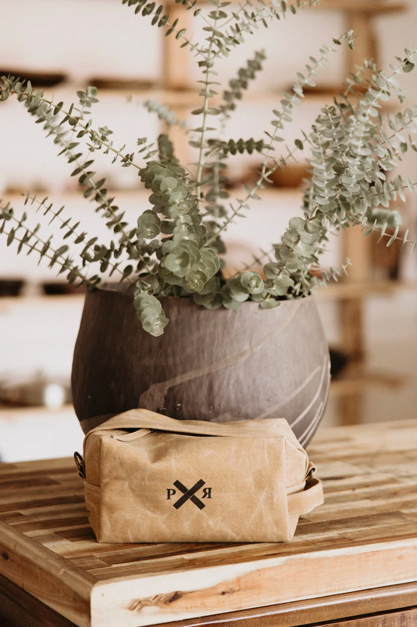 Slow Road Toiletry Bag - Clay