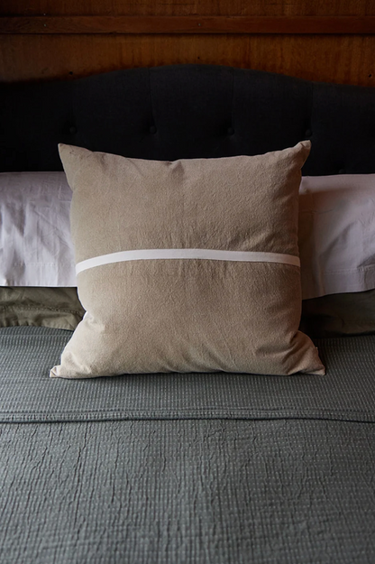 Wanderful Cushion - Hessian/Natural 60x60