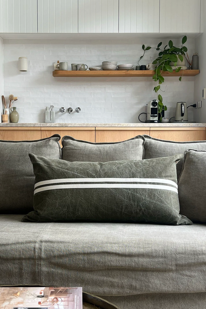 Wanderful Cushion - Dark Shadow 90 x 48