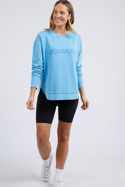 Simplified Crew - Bright Blue