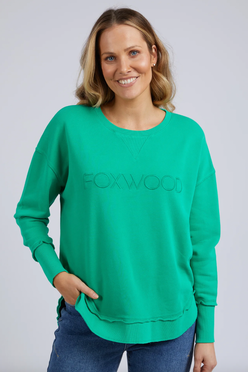 Simplified Crew - Bright Green