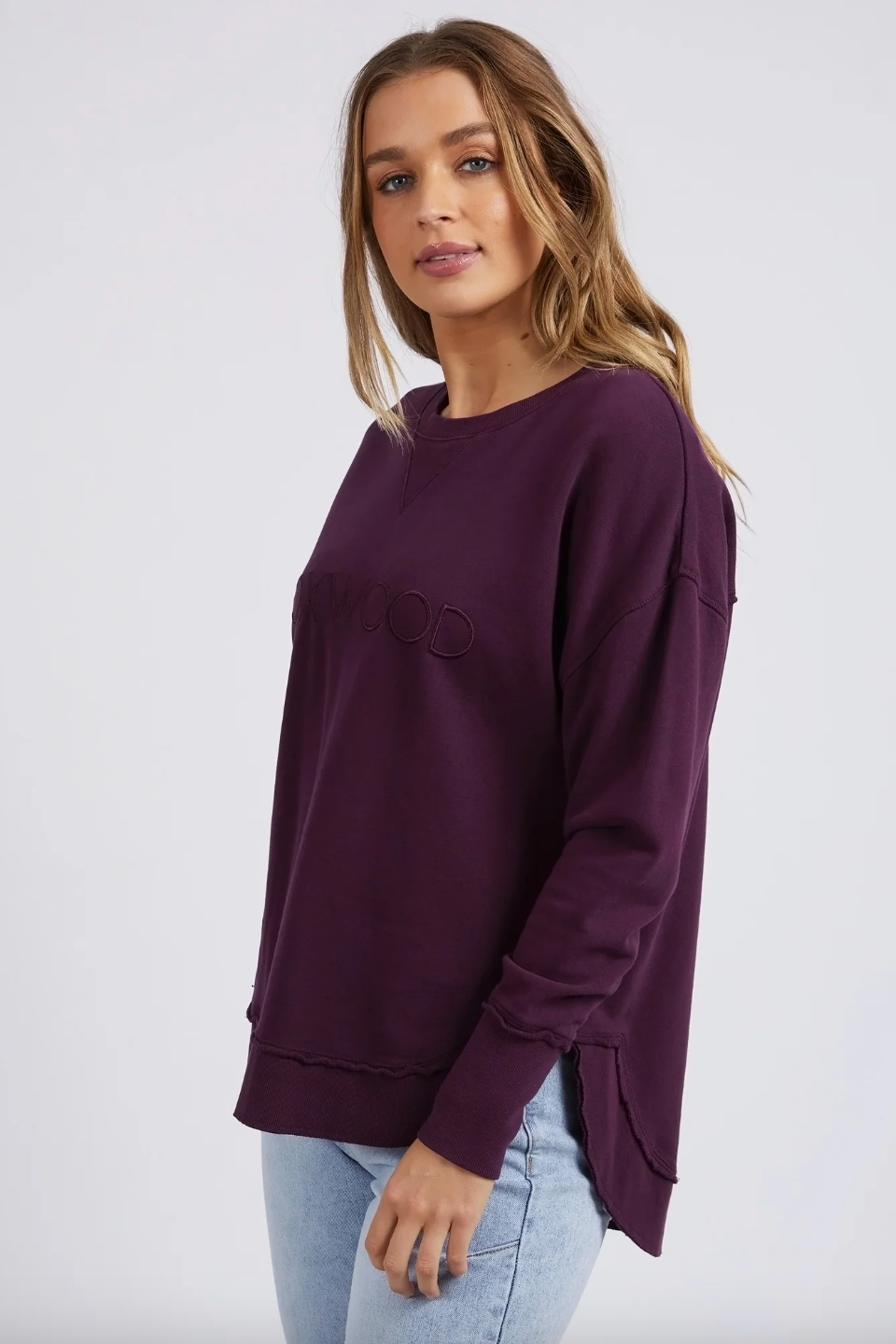 Simplified Crew - Plum