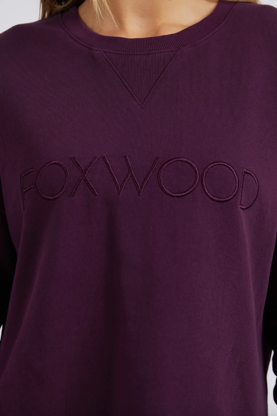 Simplified Crew - Plum