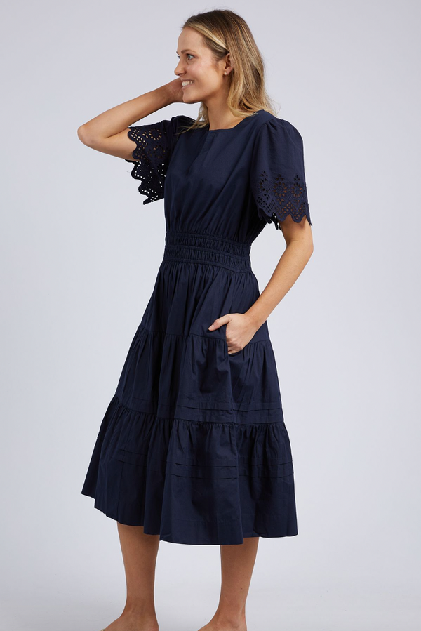 Sloane Dress - Dk Saphire