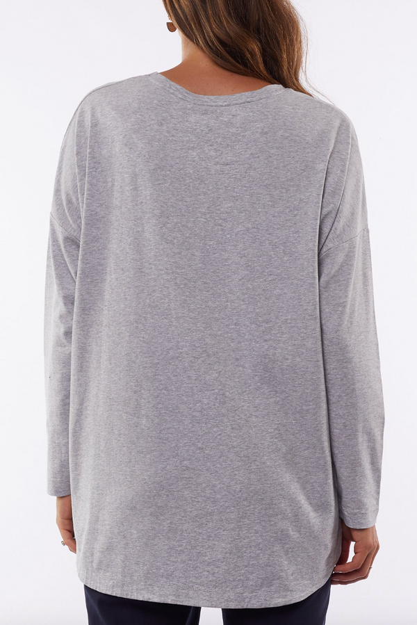 Plus Size Society L/S Tee
