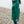 Moke Billie Raincoat - Evie Kemp 'Emerald with Puddles'