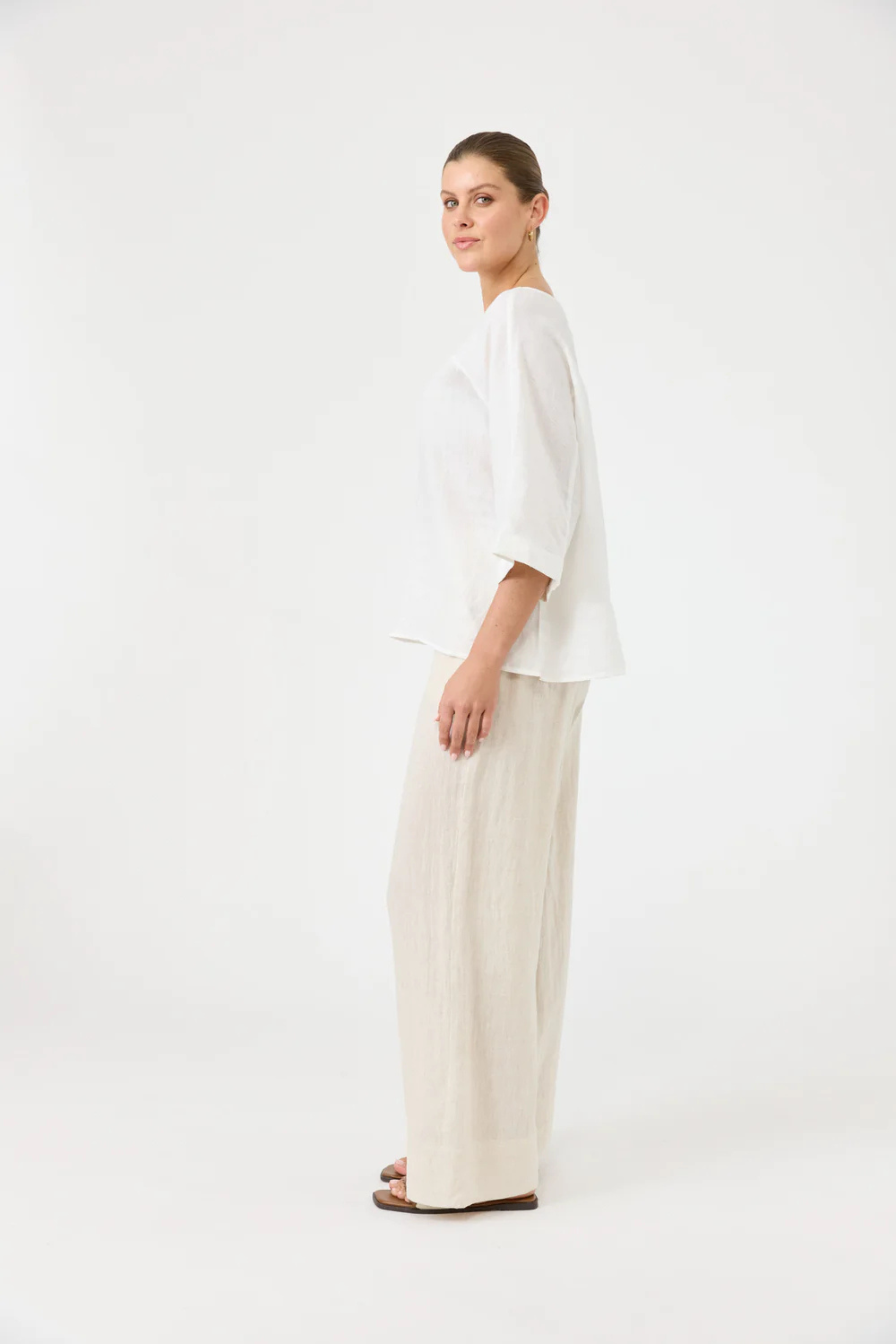 Studio Relaxed Top - Salt