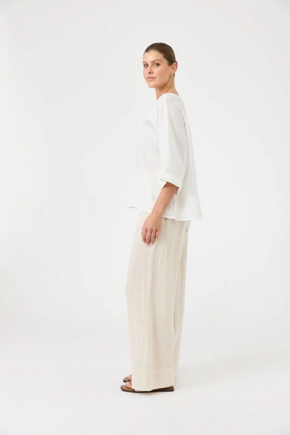 Studio Relaxed Top - Salt