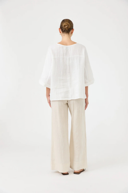 Studio Relaxed Top - Salt
