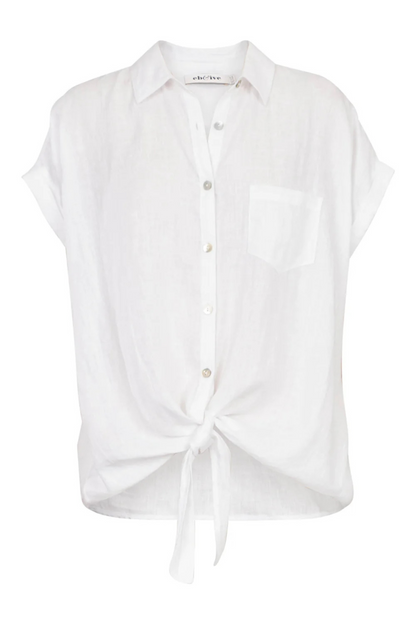 Studio Tie Shirt - Salt