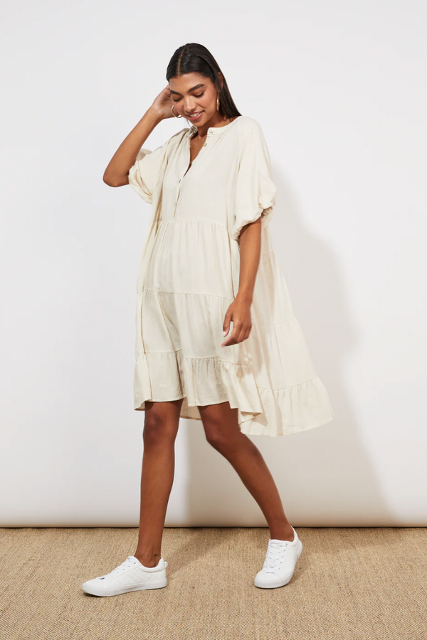 Tanna Belt Dress - Sand