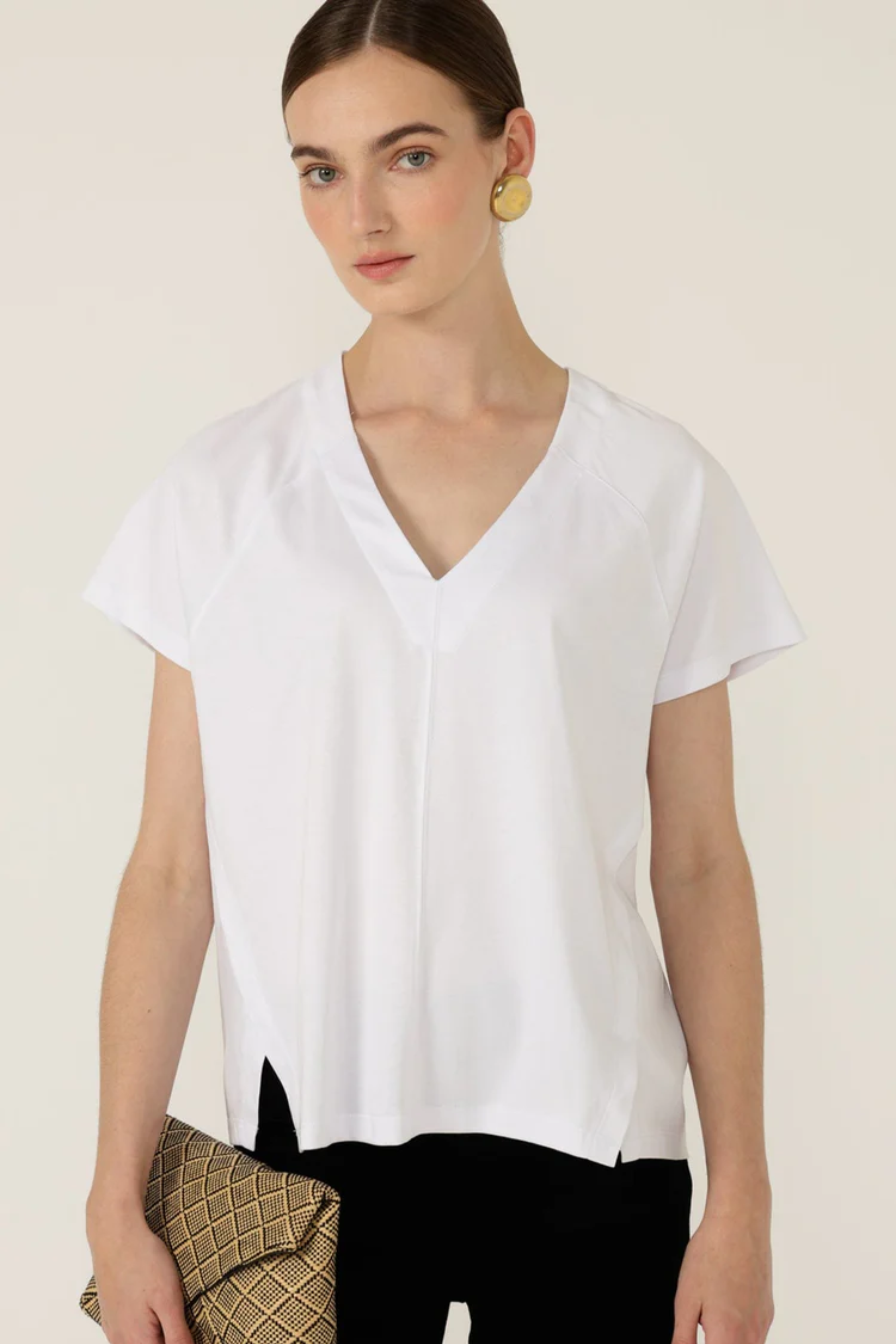 Under Control Top - White