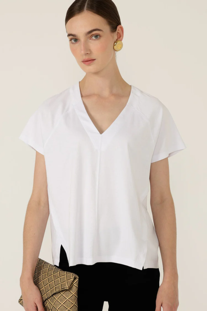 Under Control Top - White