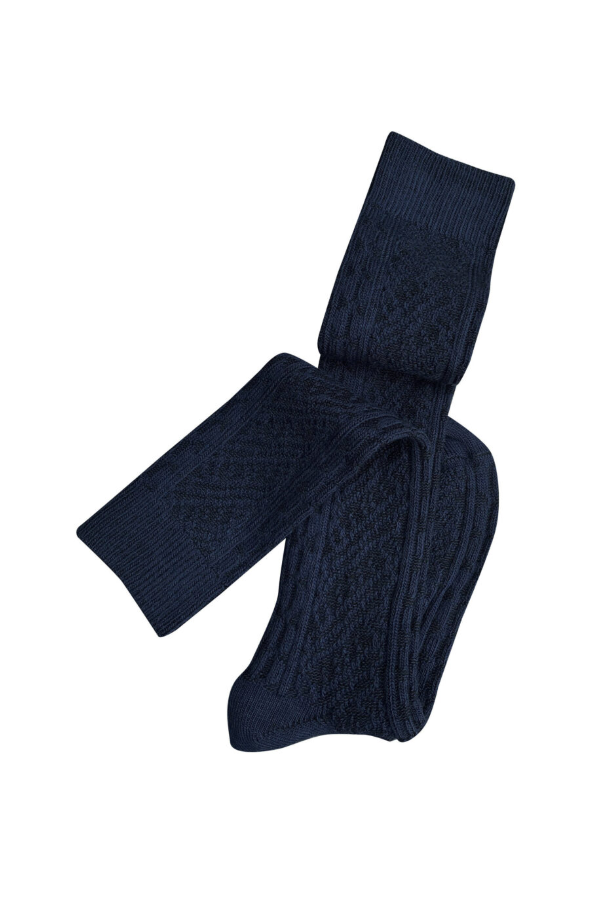 Vintage Merino Socks - Midnight