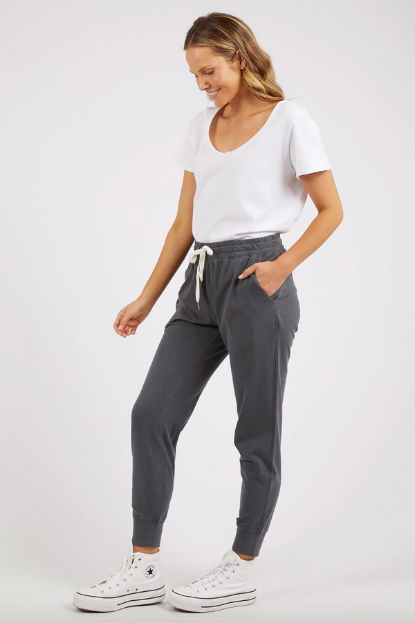 Wash Out Lounge Pant - Charcoal
