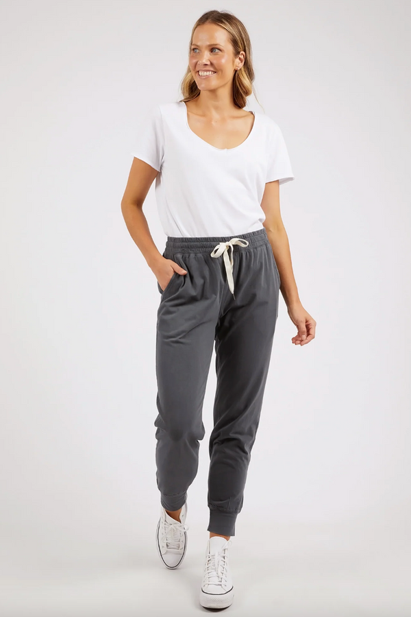 Wash Out Lounge Pant - Charcoal