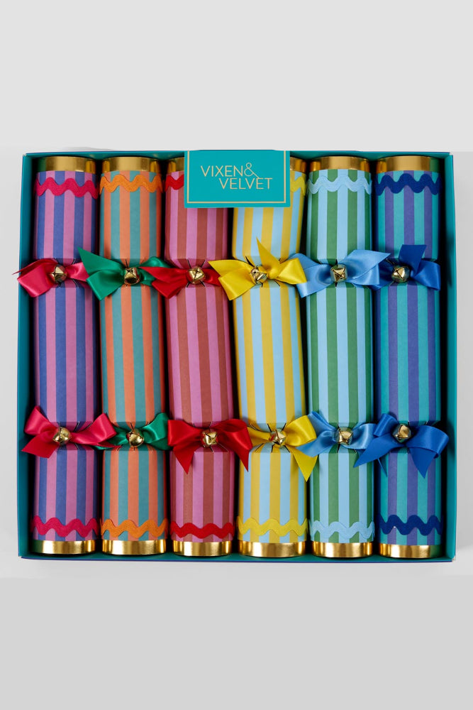 Christmas Crackers - Mixed Stripes