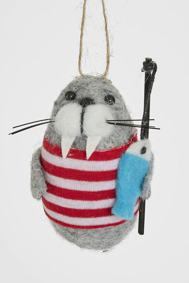 Herman the Sea Lion Hanging Tree Decoration