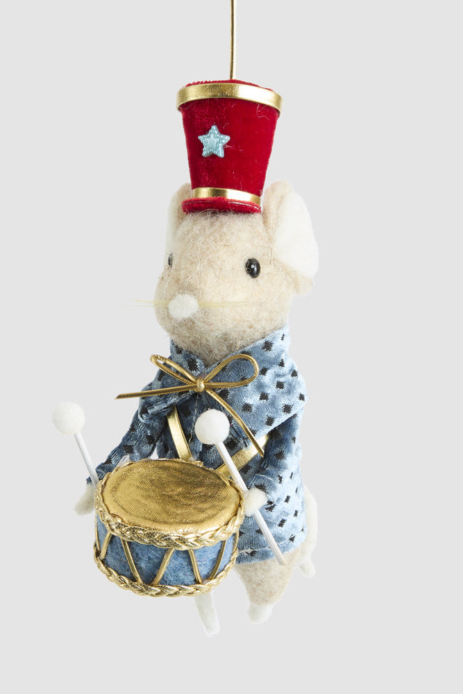 Little Drummer Mouse Decoration