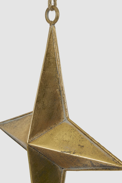 Golden Northern Star Decoration Large