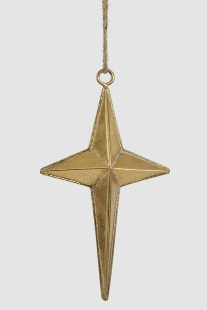 Golden Northern Star Decoration Small
