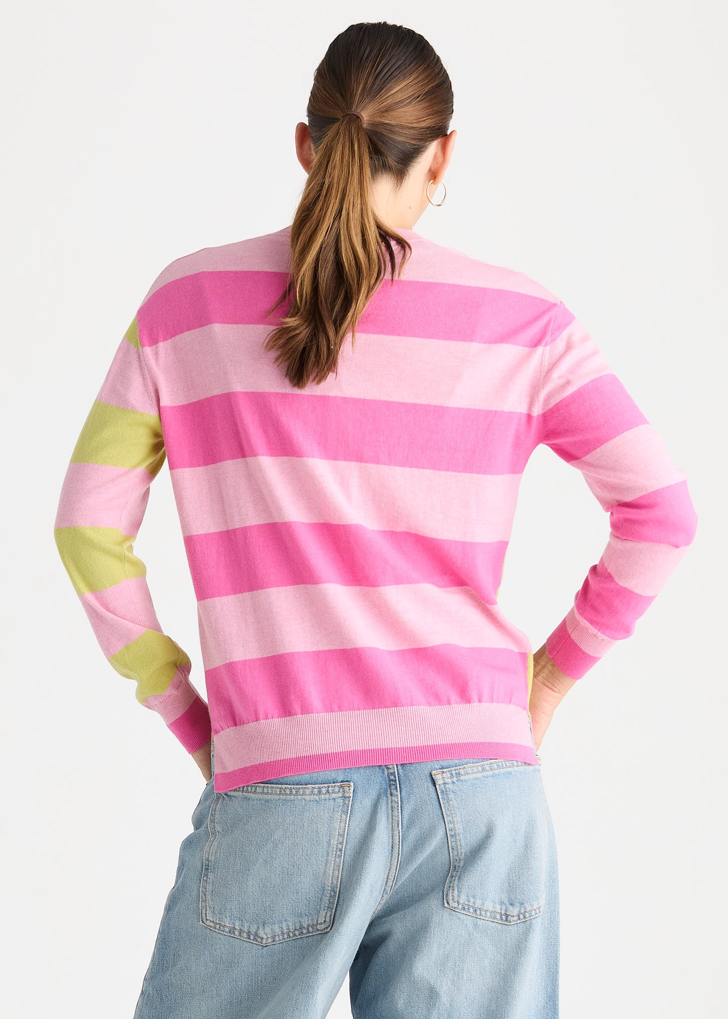 Coastal Stripe - Tickled Pink