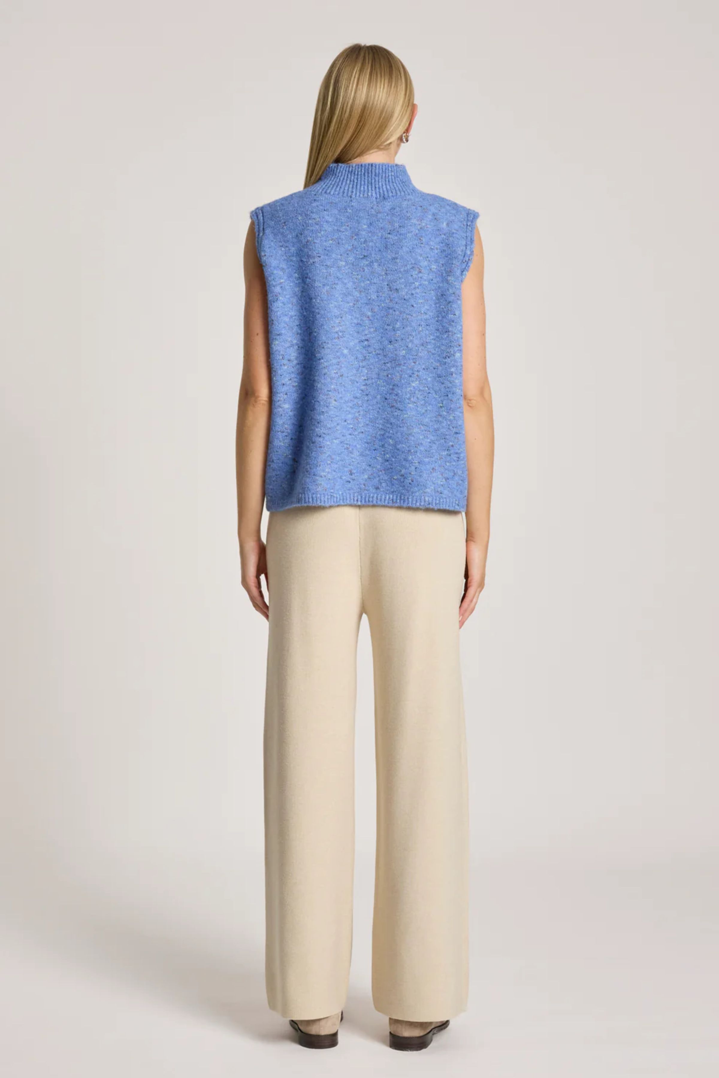 Zarda Knit Vest - Lake