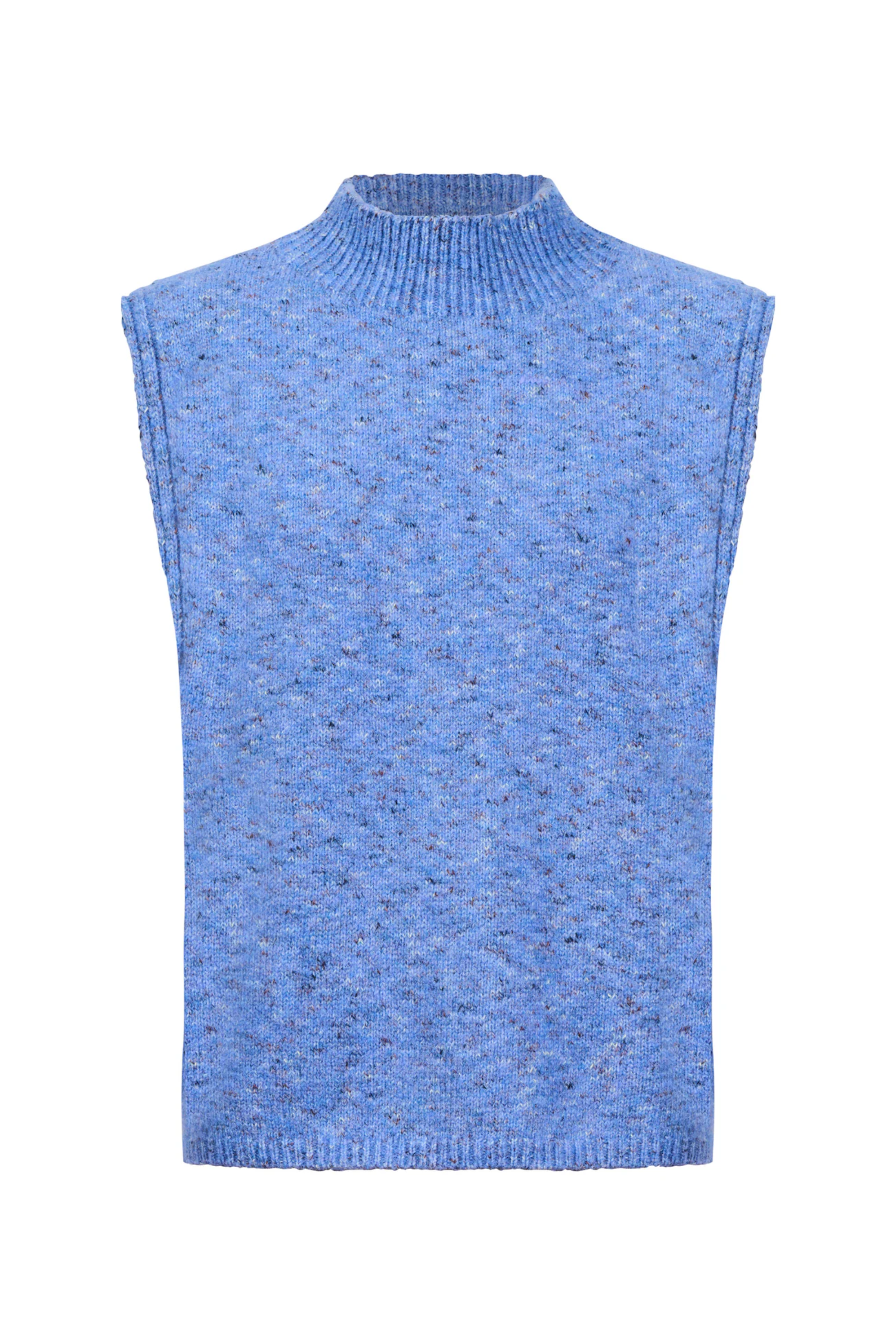 Zarda Knit Vest - Lake