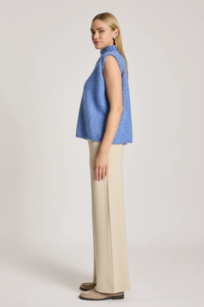 Zarda Knit Vest - Lake