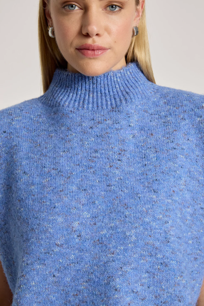 Zarda Knit Vest - Lake