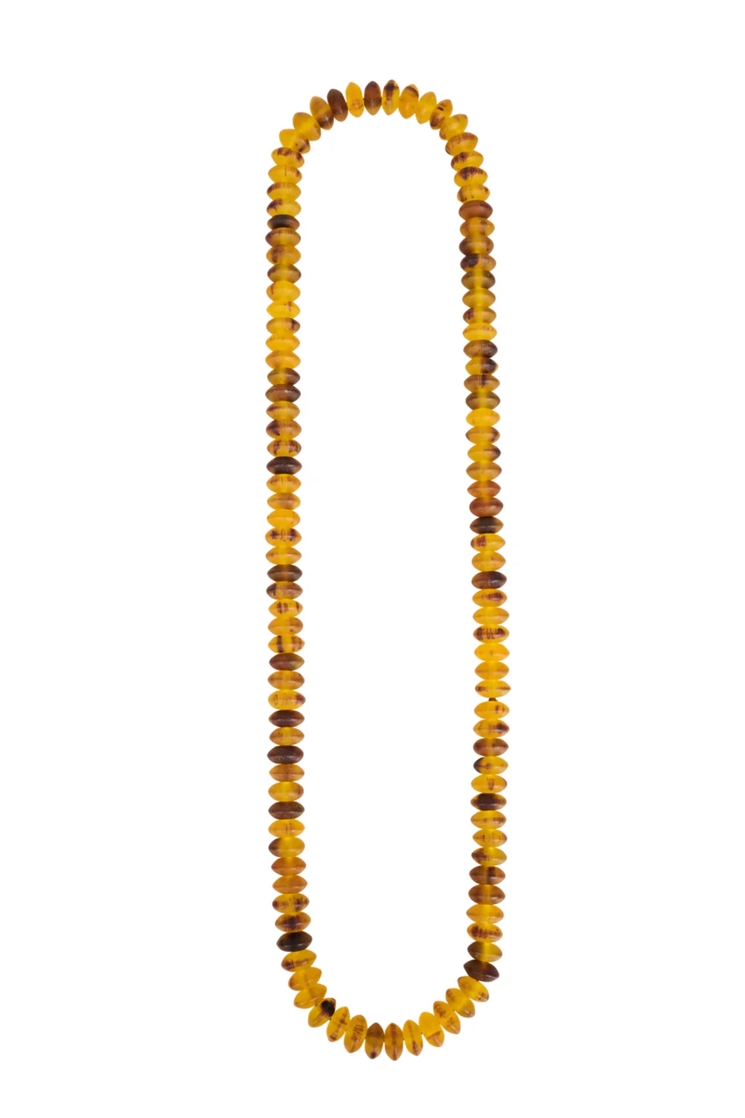 Zarda Long Necklace - Mocha