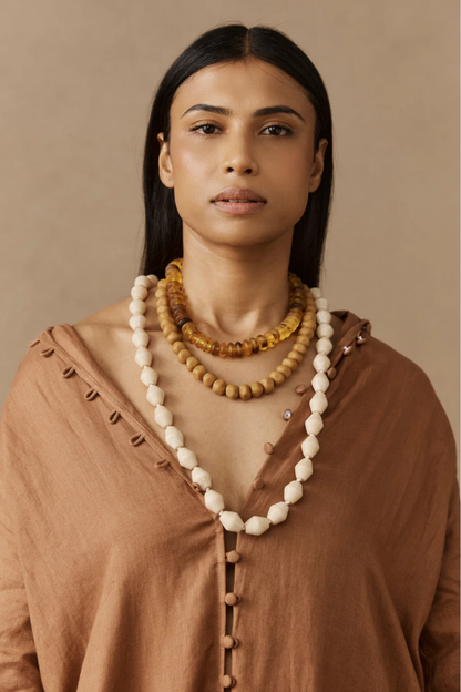 Zarda Necklace - Mocha