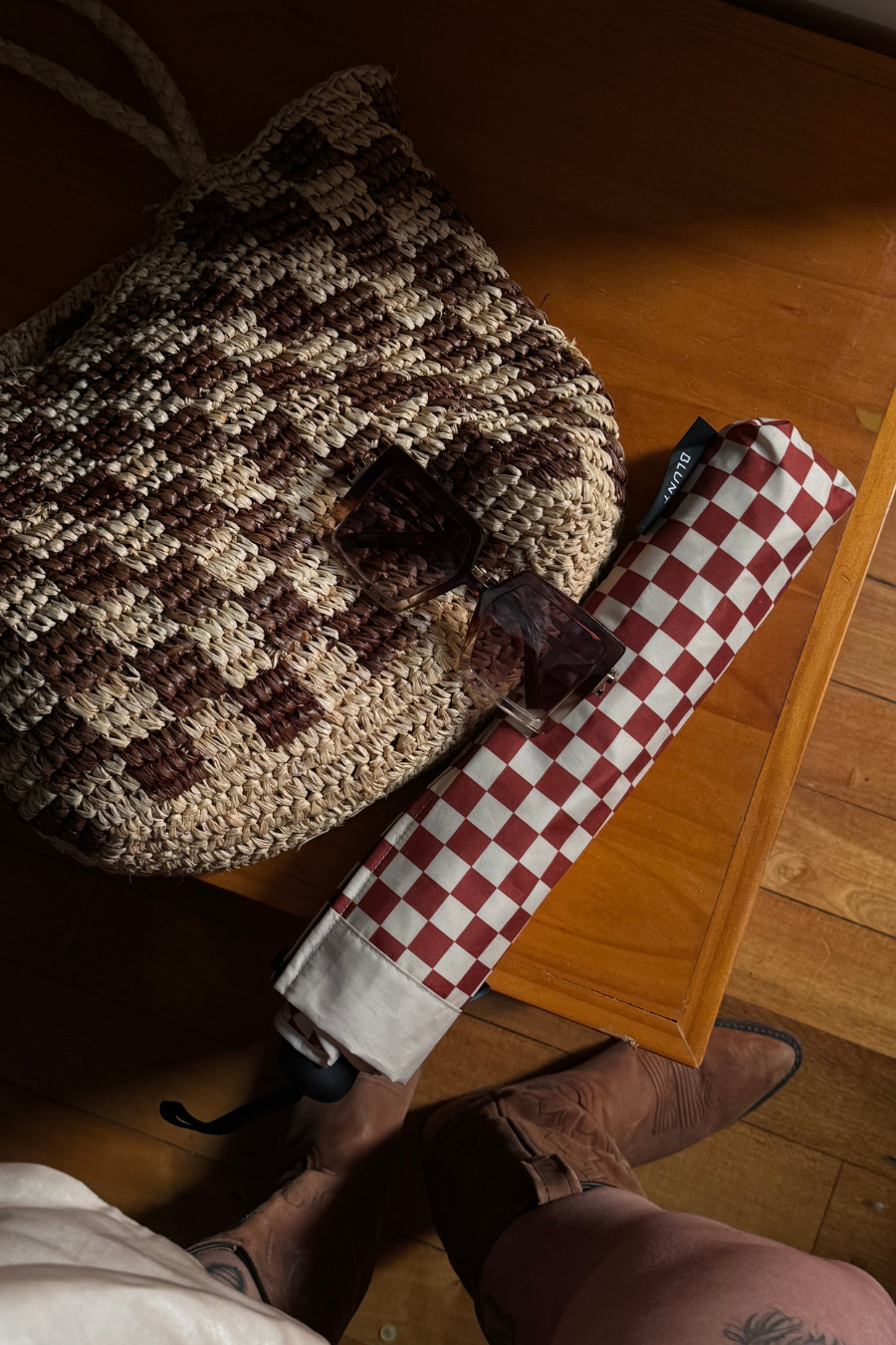 Blunt Metro Umbrella - Clay Check