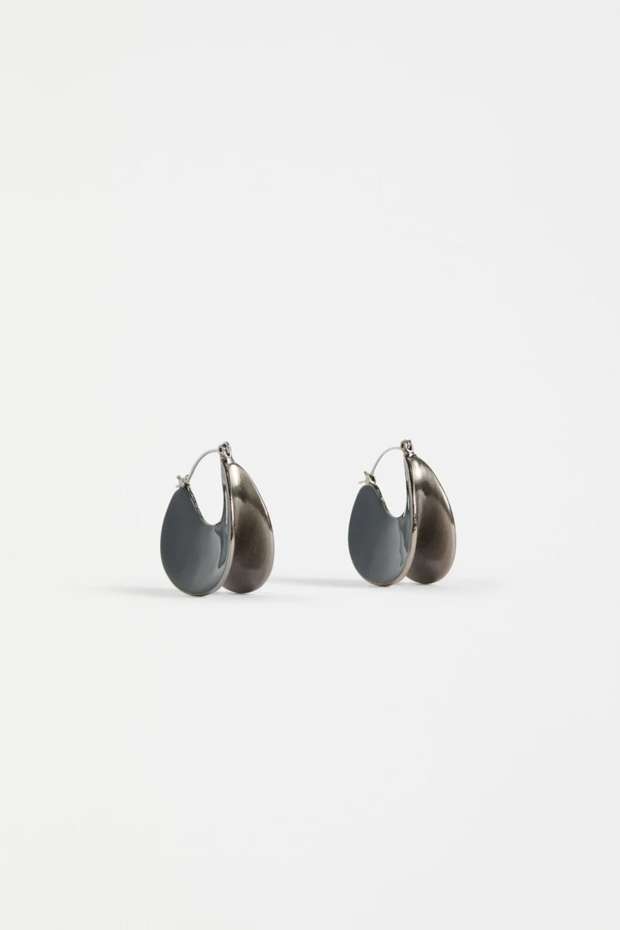 Elk Apenn Large Hoop Earring - Deep Pine