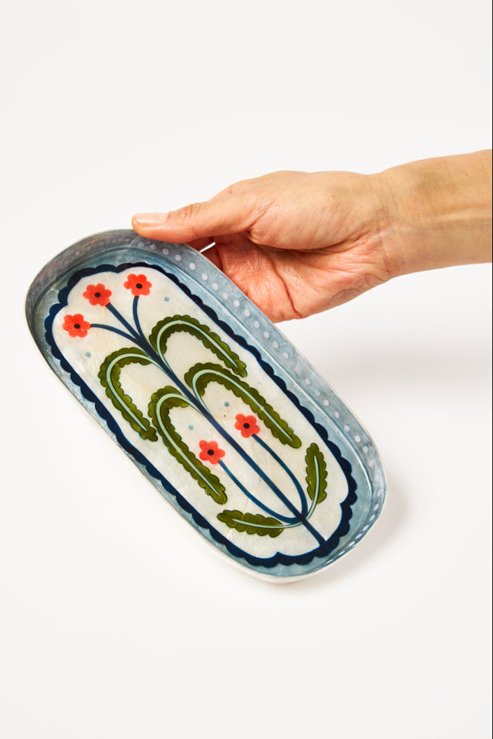 Samira Tray Flowering Plant