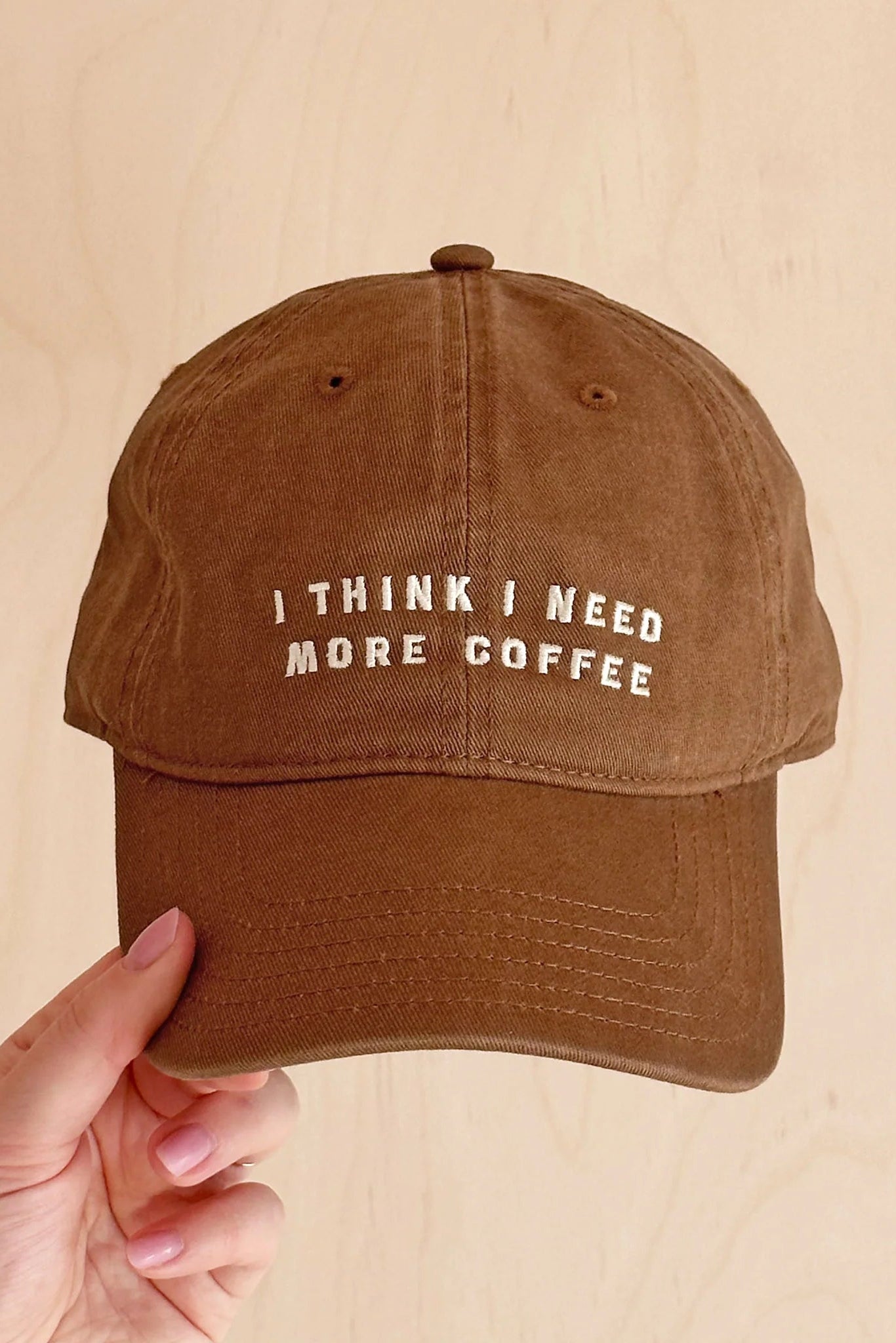 Cap - 'I Think I Need More Coffee'