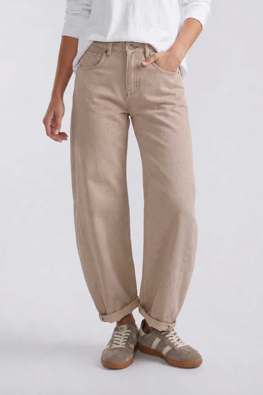 Idaho Barrel Jean - Beige