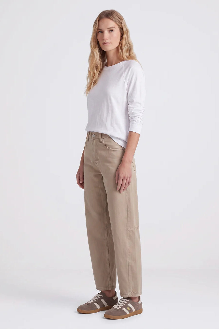 Idaho Barrel Jean - Beige