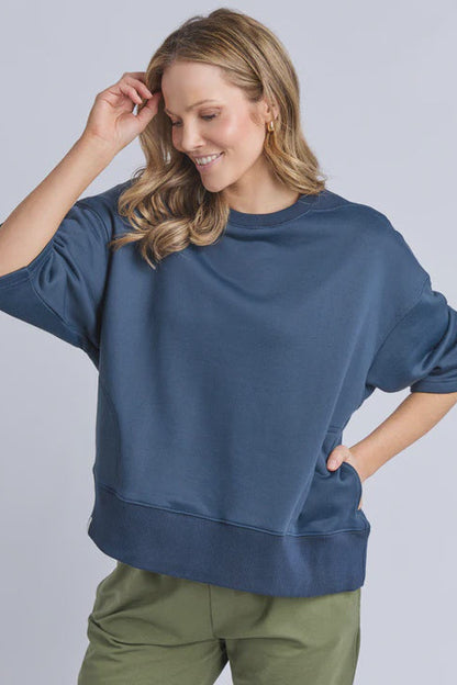 Ines Sweat - Navy