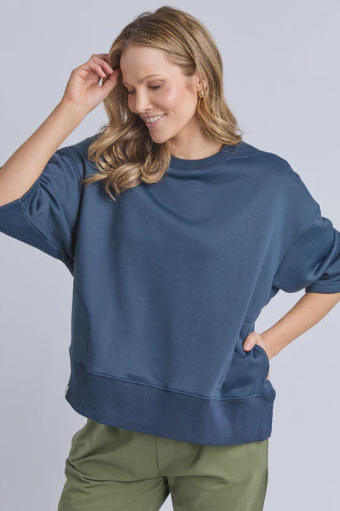 Ines Sweat - Navy
