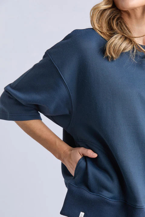 Ines Sweat - Navy