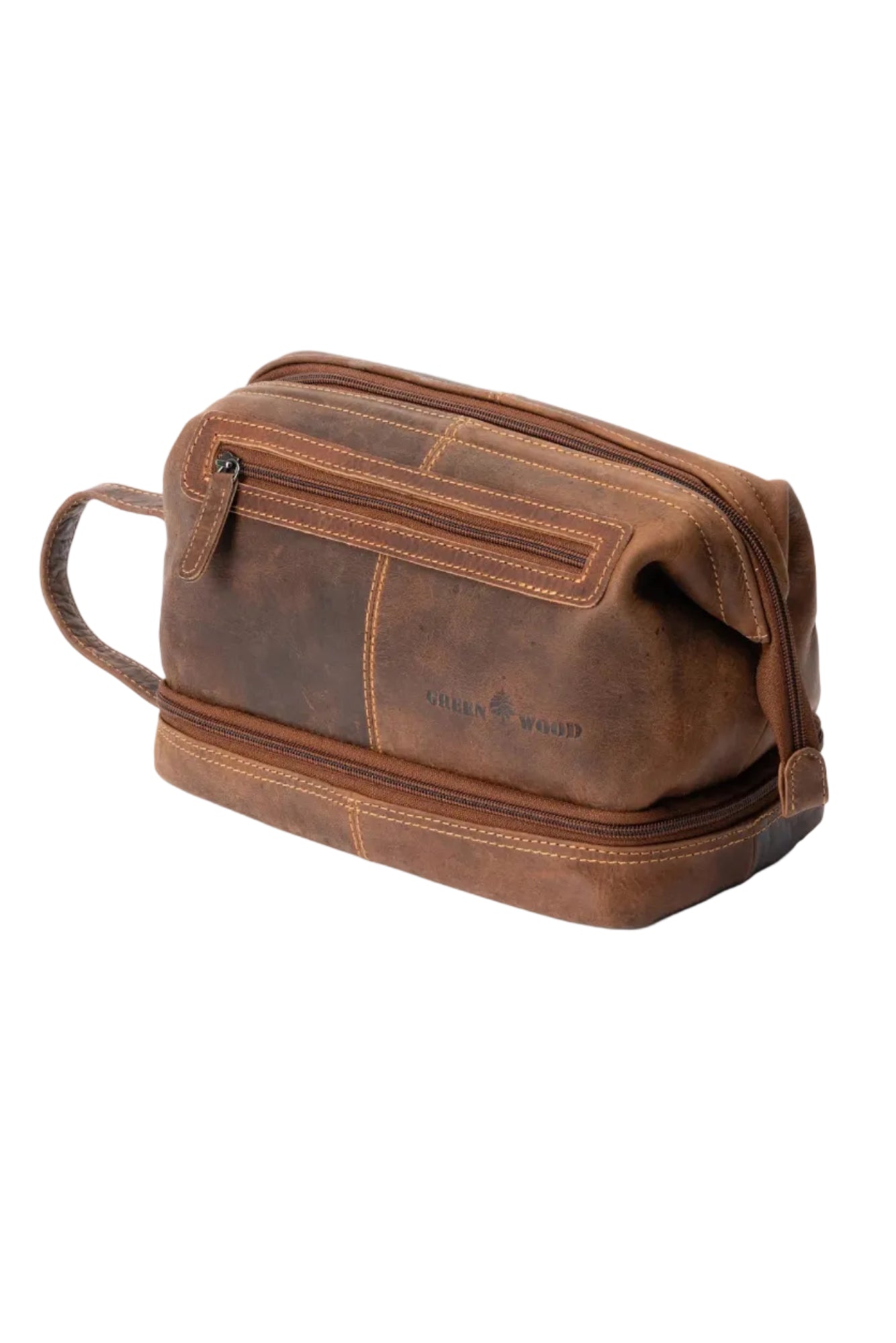 Sandel Leather Toiletry Bag - Sandel