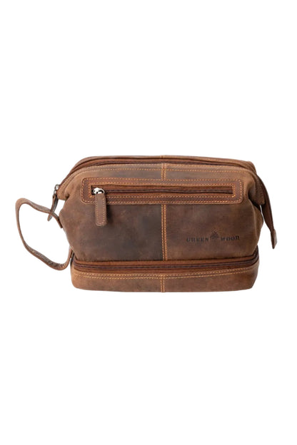 Sandel Leather Toiletry Bag - Sandel